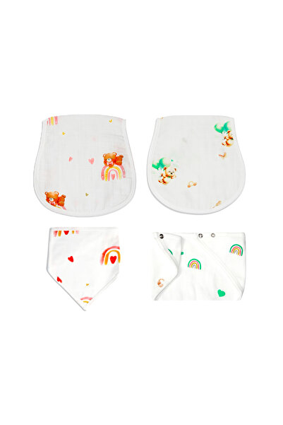 esabela BURP CLOTH & BIB COMBO ( BC PTP, BC GTP & BIB PRHP, BIB RTP )