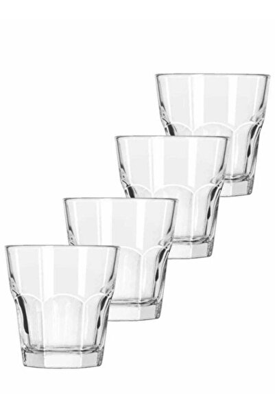 Generic Juice Cup Set Consists Of 4 Pieces Clear 300ml