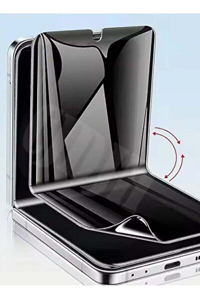 Generic واقي شاشة هيدروجيل غير لامع لحماية الخصوصية لهاتف Galaxy Z Flip 3