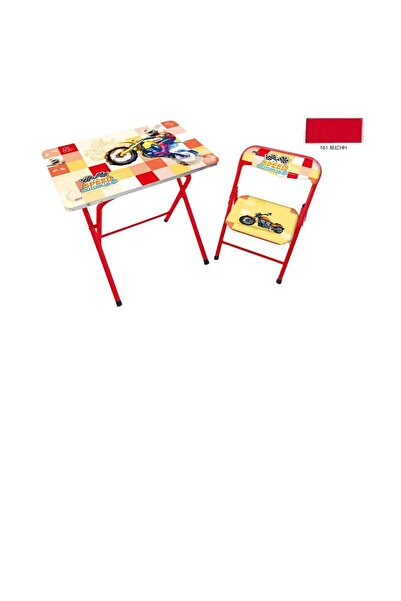 Generic Educational Study Table And Chair With Attachment Multicolour 70x40x45cm