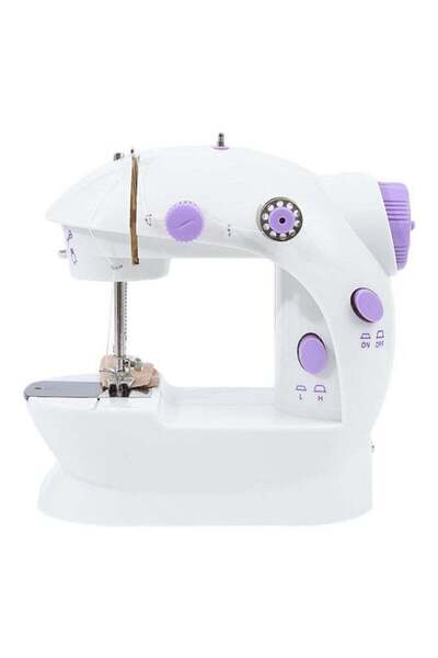 Generic Multi-Stitch Sewing Machine White/Purple One Size