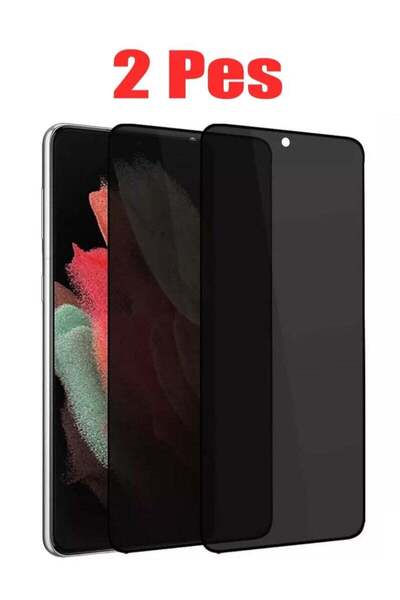 Generic قطعتين من ملصقات حماية الشاشة الهيدروجيل غير اللامعة للحفاظ على الخصو...