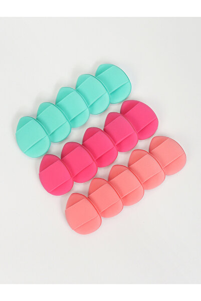 Choice3 مجموعة إسفنجات بودرة مضغوطة على شكل إصبع مكونة من 15 قطعة، بودرة مكياج، كريم أساس سائل، كريم أساس مركز