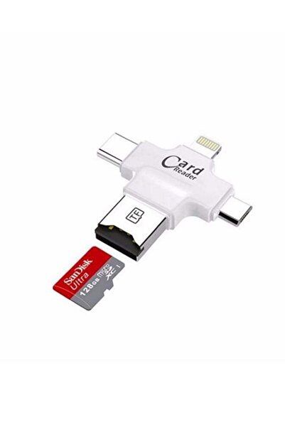 Generic Multi Port OTG Adapter White