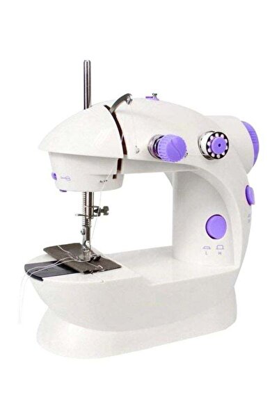 Generic Mini Sewing Machine White/Blue/Black