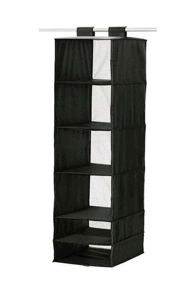 SKUBB Storage Organiser Black 125x35cm