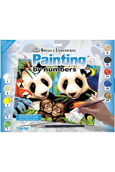 Royal&Langnickel الحيوانات المهددة بالانقراض - التلوين حسب الرقم