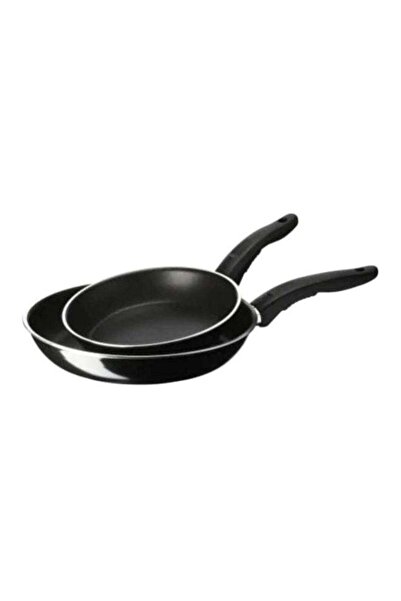 Generic 2-Piece Kavalkad Frying Pans Black
