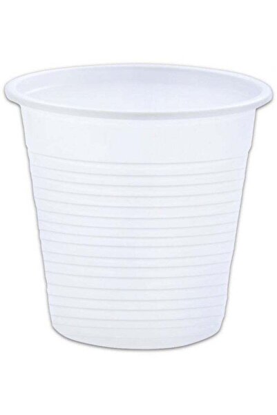 Generic مجموعة أكواب للاستخدام مرة واحدة من 1000 قطعة باللون الأبيض