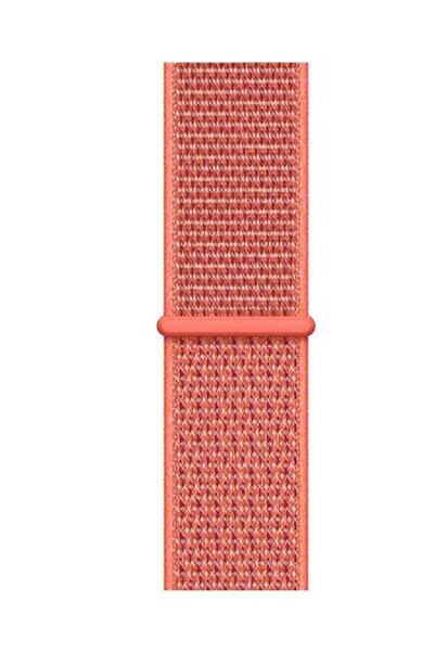 Perfii Solid Replacement Band For Apple Watch Series 5/4/3/2/1 Nectarine Orange