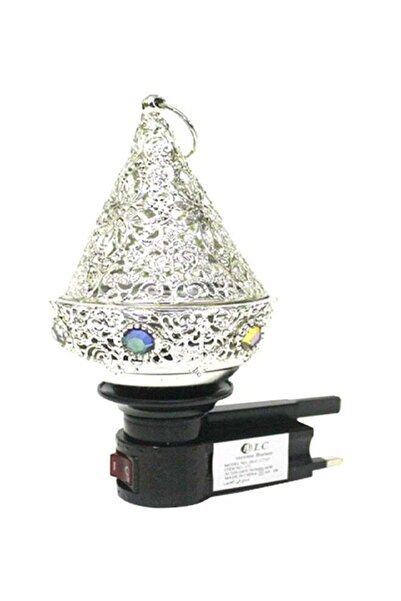 DLC Electric Incense Burner Silver 10cm