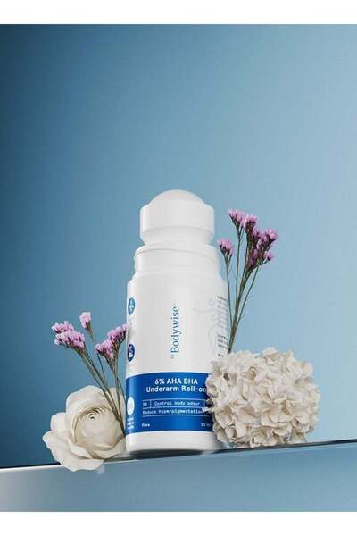 Be Bodywise 4% AHA BHA Underarm Roll-On 50ml – Odour Control & Pigmentation Reduction