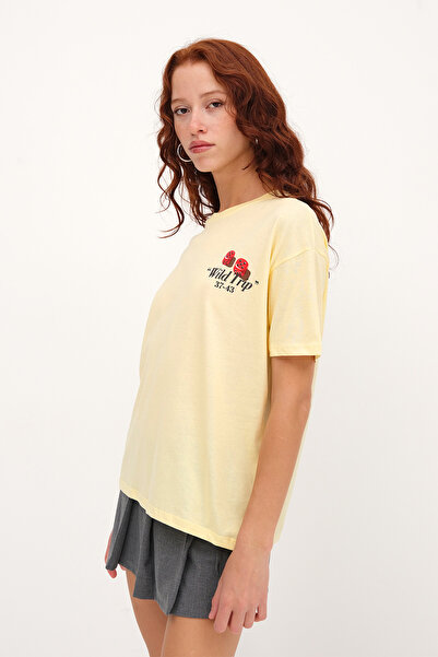 Addax Τυπωμένο μπλουζάκι P10524