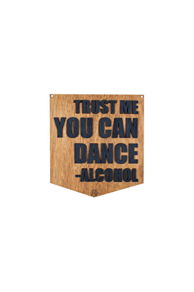 OEM Decor Personalizat din lemn HH627 Petrecere catre Ringul de Dans - Alb, 3...