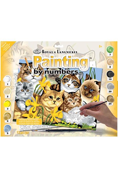 Royal&Langnickel مونتاج القطط - التلوين حسب الرقم