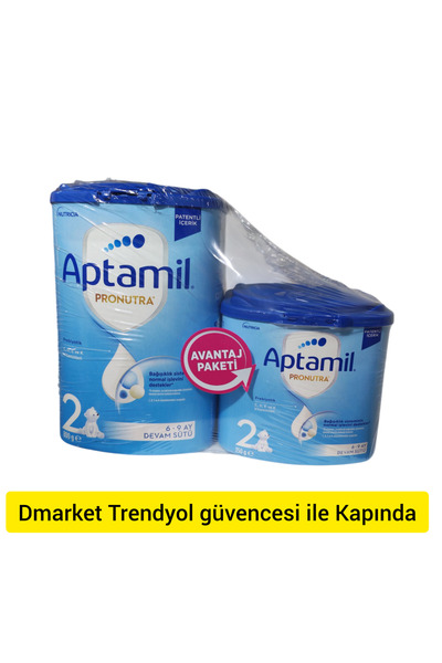 Aptamil Devam Sütü 2 Numara 800 gr +350 gr