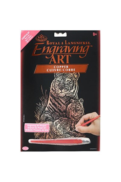 Royal&Langnickel فن النقش على النحاس - النمور والأشبال