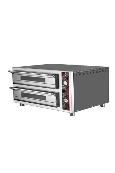 Silverinox Işıkgaz PF-92 D 30 cm x 12 Adet Pizza Kapasiteli Çift Katlı Pizza ...