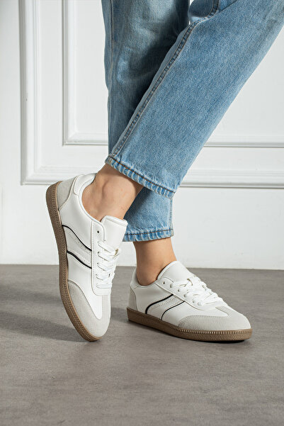 pasyone Λευκά Γυναικεία Καθημερινά Κομψά Αθλητικά Παπούτσια