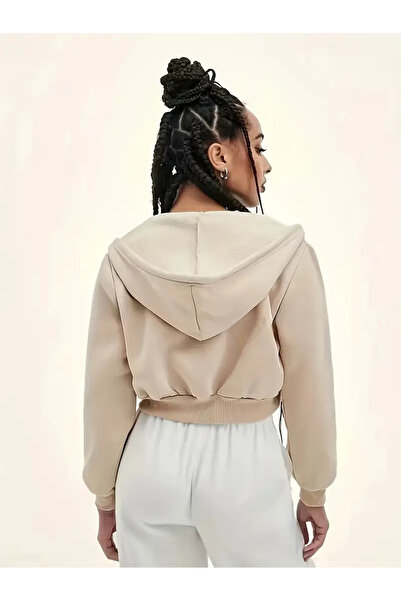 LG LAGULER Fleece Zip up Hoodie for Women - Soft Warm Crop & Side Pockets, Long Sleeve Casual