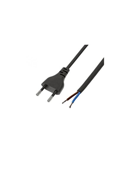 USE Cablu de alimentare cu întrerupător, USE, N 2K-2/BK, 2m, Negru