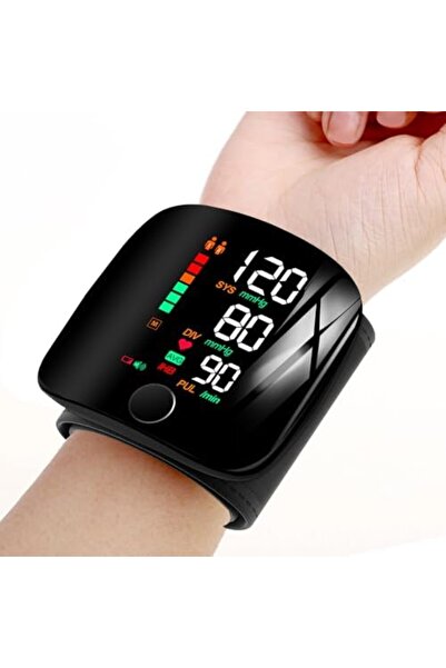 genernic Blood Pressure Monitor, Wrist Blood Pressure Monitor, Heart Rate Hypertension Monitor with Memory Fu