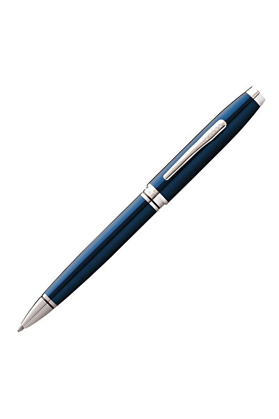 Cross Coventry Blue Chrome Trim Ball Pen