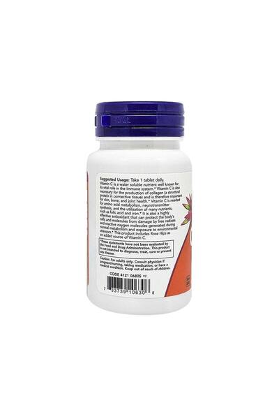 Now Foods Vitamin C-1000 30 Veg Capsules – Immune Support Antioxidant Supplement