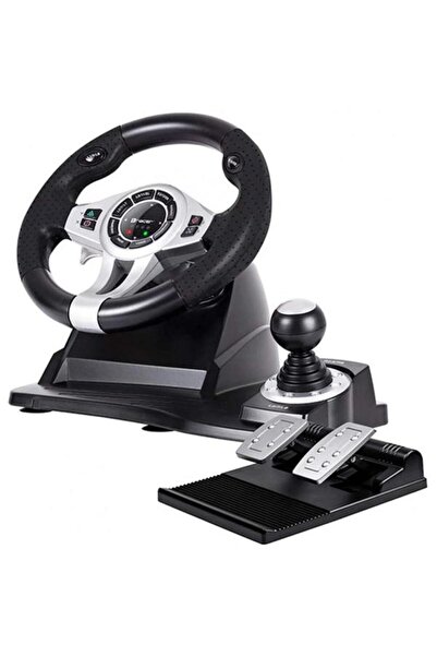 Tracer Volan Roadster, USB, compatibil cu PC, PS3, PS4, Xbox One + pedale