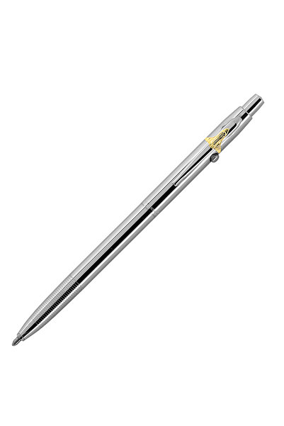 Fisher Space Pen قلم فيشر الفضائي المطلي بالكروم مع شعار المكوك
