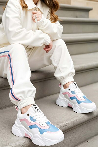 DARK SEER Kids DS 2110 Weiß-Blauer Kinder-Sneaker