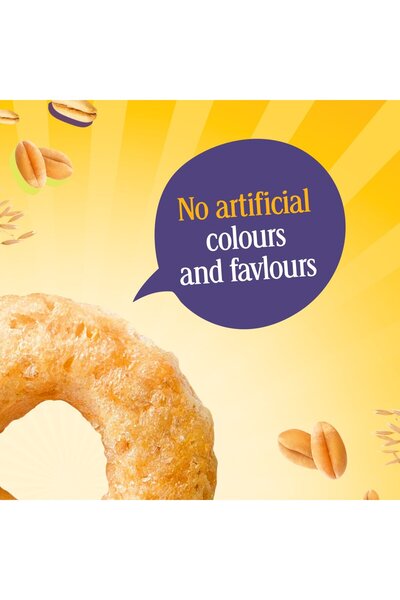 Nestle Honey Cheerios Breakfast Cereal 375 g Whole Grain Cereal Rings with Honey and Vitamins