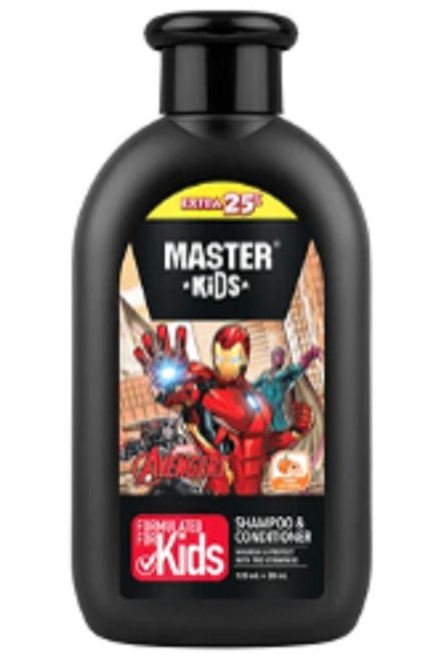 Master Kids Shampoo & Conditioner (IRON MAN) 150ml.