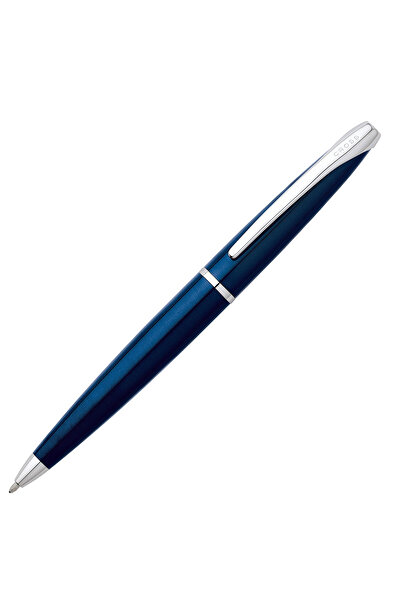 Cross ATX Translucent Blue Lacquer Ball Pen