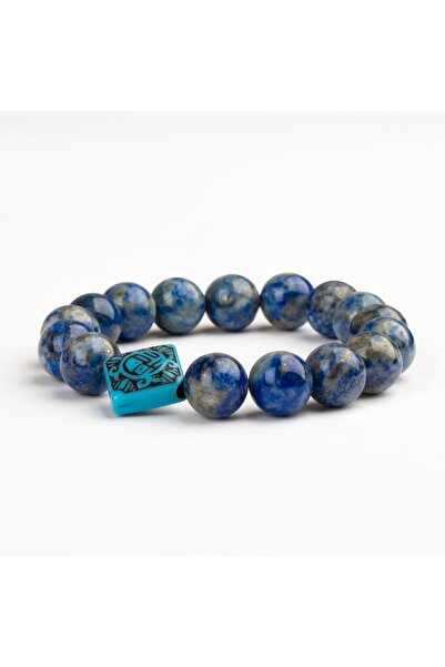 Mitr Lapis Lazuli Natural Stone Bracelet (10 mm) – Inner Journey
