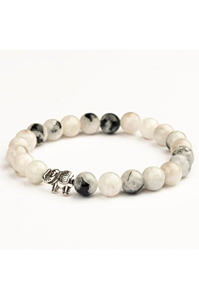 Mitr Moonstone Natural Stone Bracelet (8 mm) – Moon Cycle