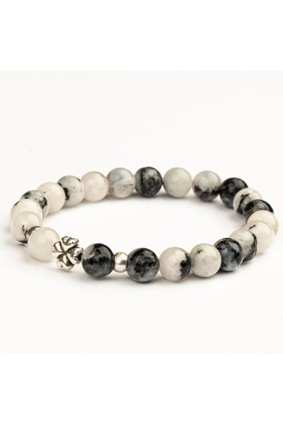 Mitr Moonstone Natural Stone Bracelet (8 mm) – Intuitive Guide