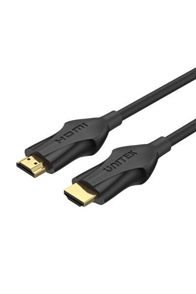Unitek كابل HDMI فائق السرعة بدقة 8K، 8K بتردد 60 هرتز، عرض نطاق ترددي 48 جيجابت في الثانية، 2 متر، أسود | C11060BK-2M