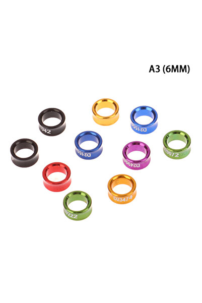 Choice1 6mm 10Pcs 4/5/6/7/8mm Parrot Leg Rings Pigeon Foot Rings Bird Parrot Feeding Identification Outdoor