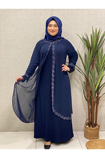 Butik büyük beden Rochie cu pliuri în față