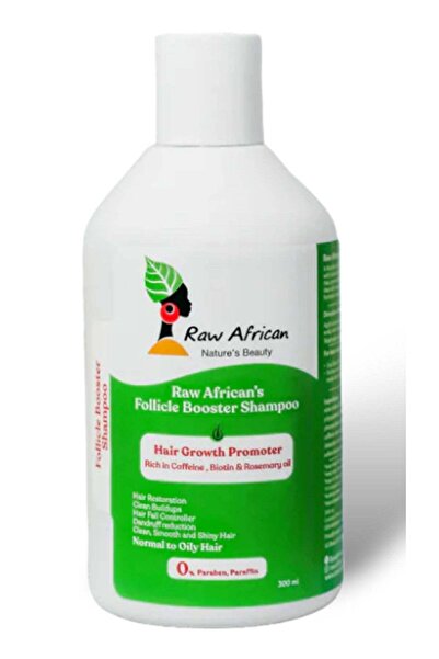 RAW AFRICAN شامبو انبات تطويل تكثيف فراغات معزز بصيلات الشعر 300 مل