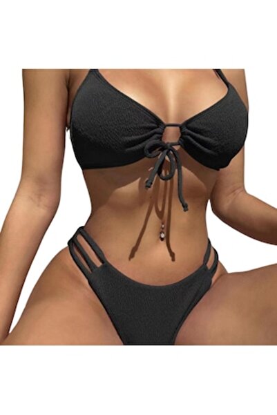 Mixbo Two-Piece Swimsuit, Mixbo, Black M