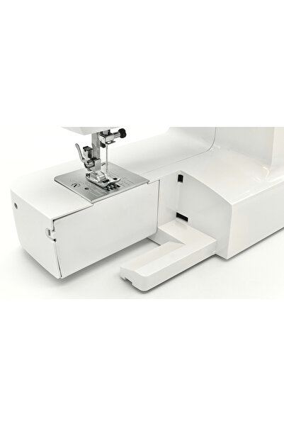 Minerva Masina de cusut electromecanica Horizon R, 13 programe, 700 imp/min, 70W, Alb/Albastru