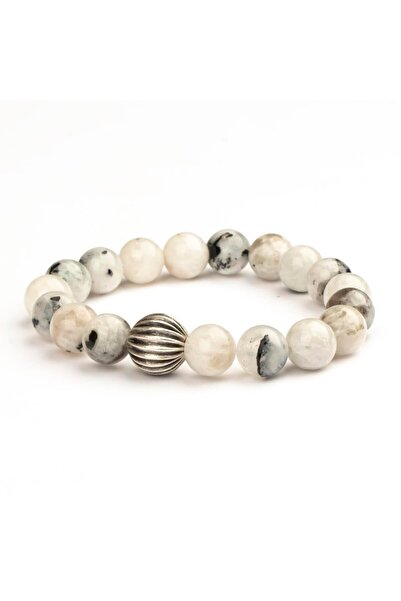 Mitr Moonstone Natural Stone Bracelet (10 mm) – Emotional Balance