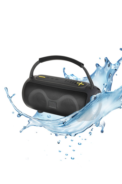 Lawazim Waterproof Bluetooth Speaker 5W - Portable Boombox with Dual Drivers LED AUX USB TF FM
