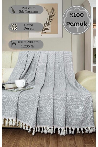 MODALİN Blanket Cotton Riona 180X200 cm