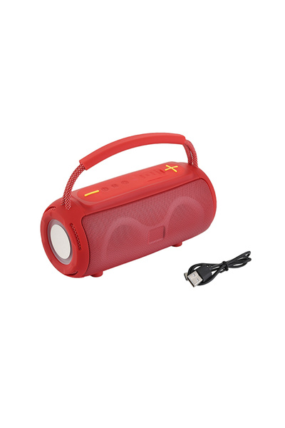 Lawazim Waterproof Bluetooth Speaker 5W - Portable Boombox with Dual Drivers LED AUX USB TF FM