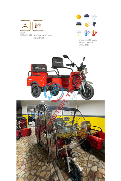 motor tente market mtm Motolux Fayton FX 44 Üç Tekerli Motor Brandası