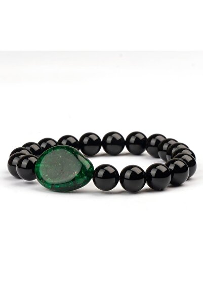 Mitr سوار من حجر العقيق الطبيعي (10 مم) - درع الطاقة