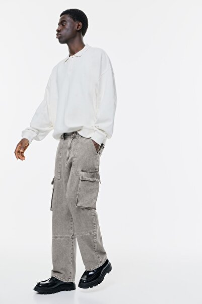 Pull & Bear Kargo bol kesim jean